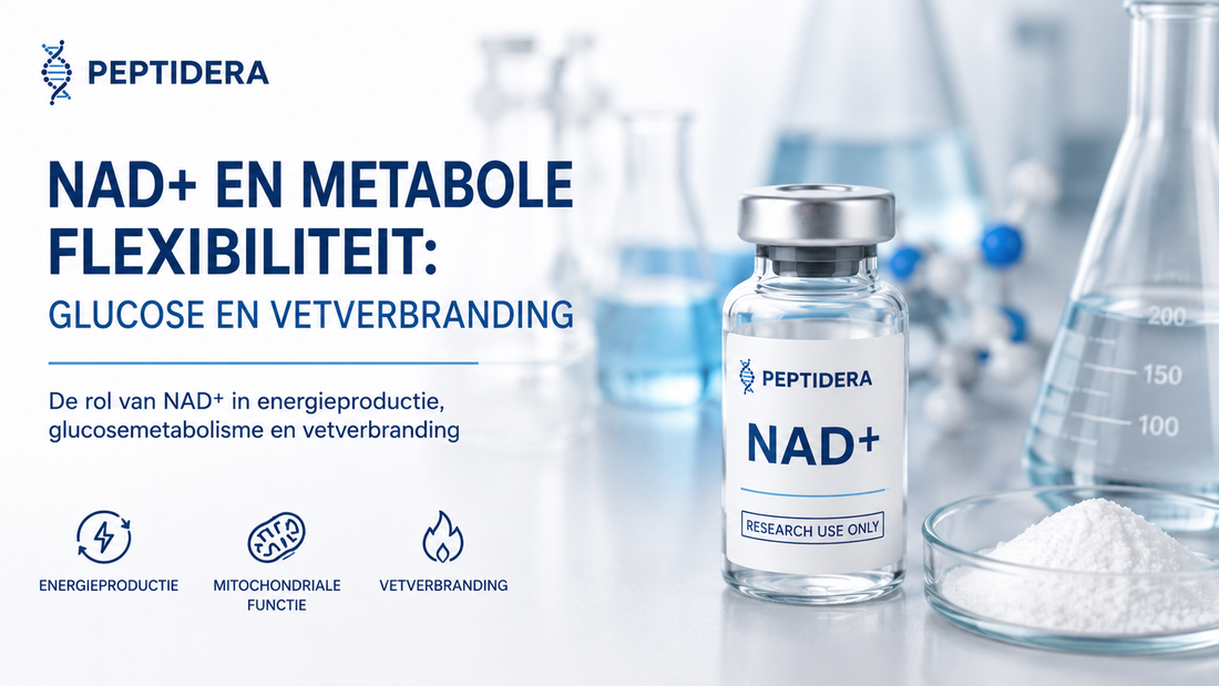 NAD⁺ en metabole flexibiliteit: glucose en vetverbranding