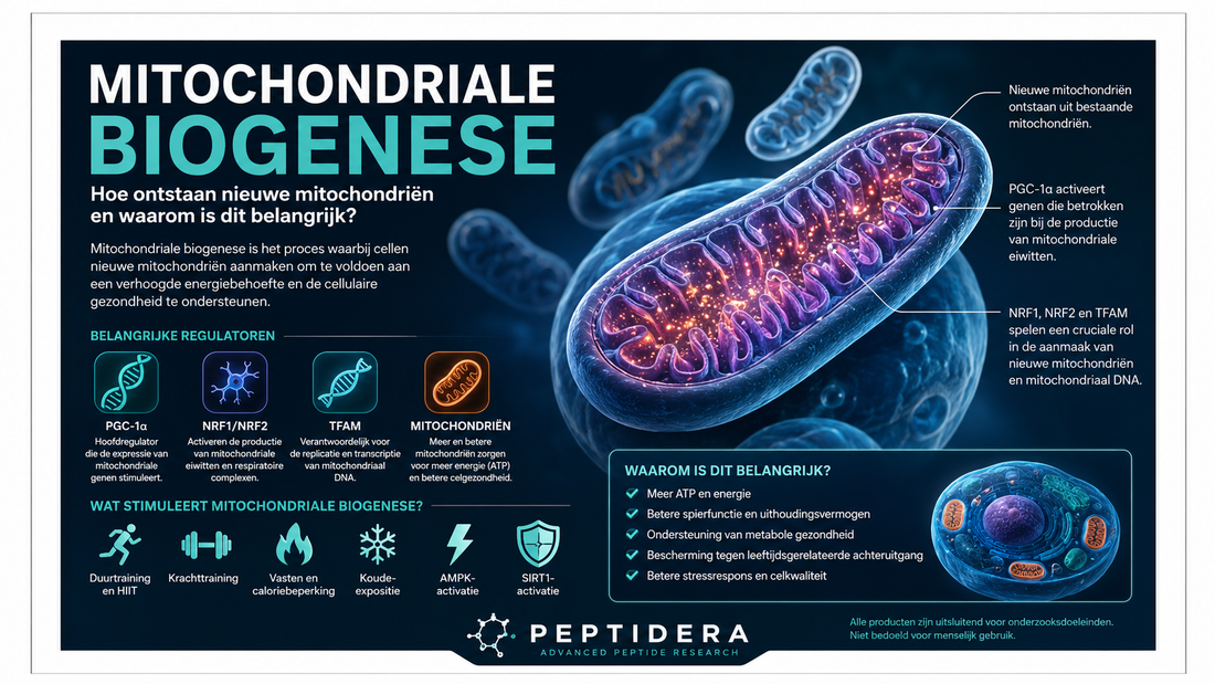 Mitochondriale biogenese: hoe ontstaan nieuwe mitochondriën en waarom is dit belangrijk?