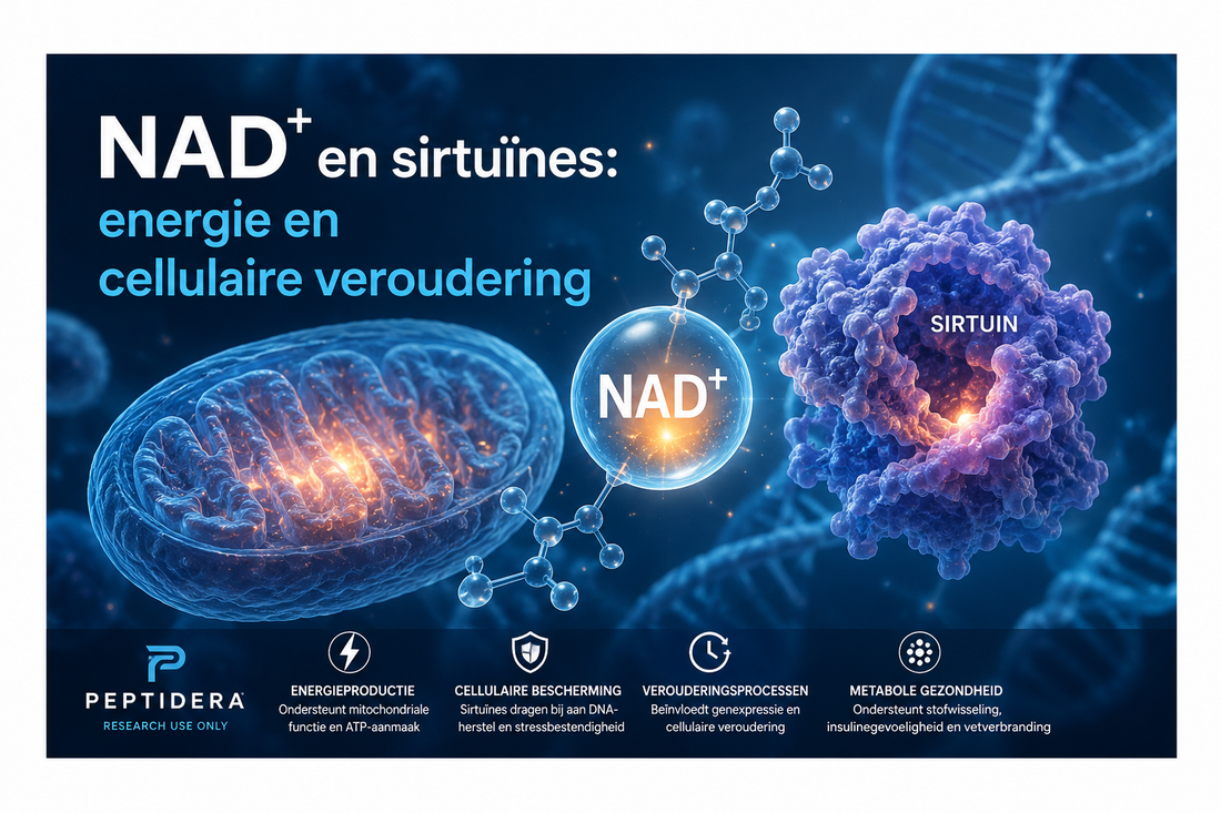 NAD⁺ en sirtuïnes: energie en cellulaire veroudering