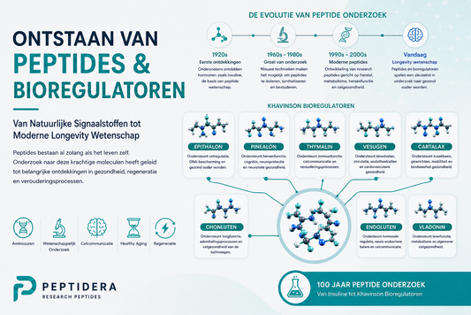 De Geschiedenis van Peptides en Bioregulatoren | Ontstaan en Ontwikkeling