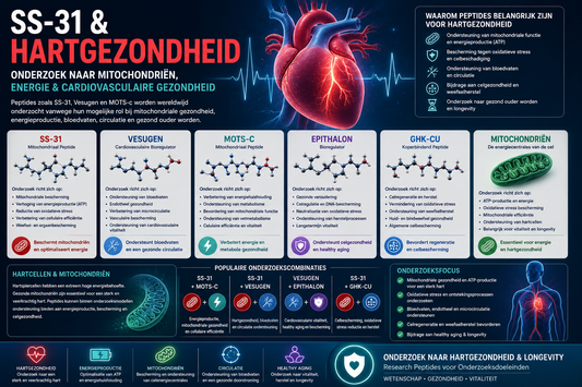 SS-31 en Hartgezondheid | Onderzoek naar Mitochondriën en Cardiovasculaire Peptides