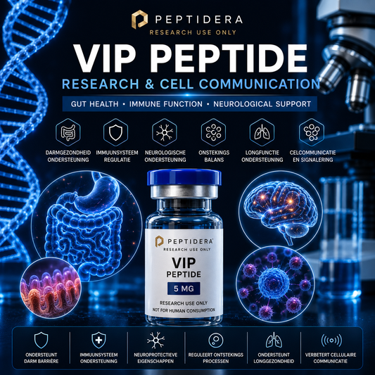 VIP Peptide: Onderzoek naar Darmgezondheid, Ontstekingen en Celcommunicatie