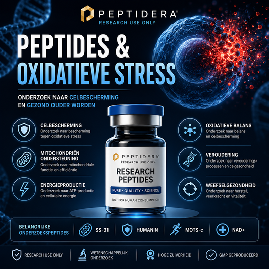 Peptides en Oxidatieve Stress: Onderzoek naar Celbescherming en Gezond Ouder Worden