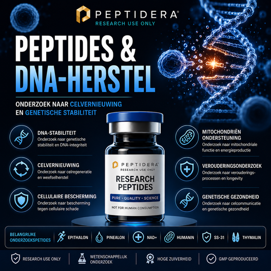 Peptides en DNA-Herstel: Onderzoek naar Celvernieuwing en Genetische Stabiliteit