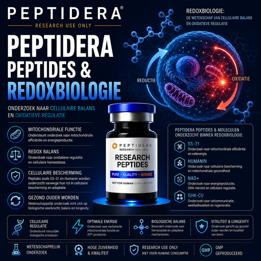 Peptidera Peptides en Redoxbiologie: Onderzoek naar Cellulaire Balans en Oxidatieve Regulatie