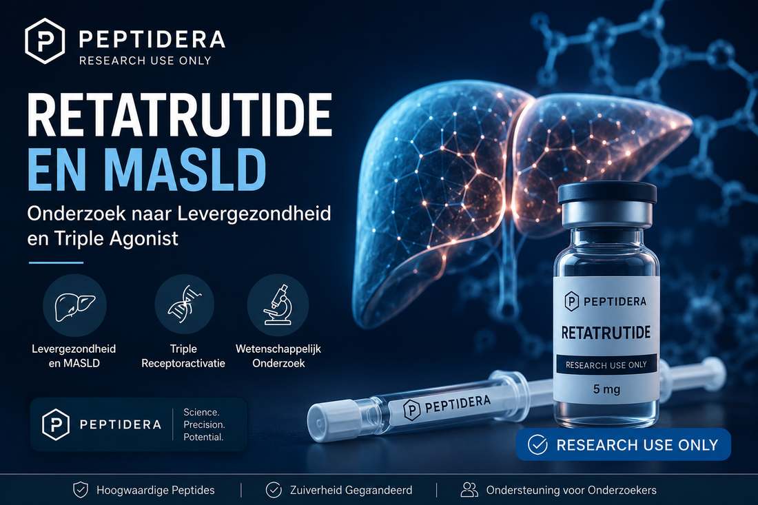 Peptidera Peptides en Retatrutide bij MASLD: Onderzoek naar Levergezondheid, Metabolisme en Triple Receptoractivatie (Deel 1/2)