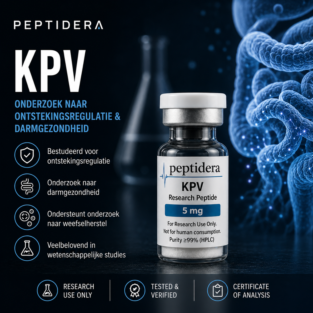 KPV: Onderzoek naar Ontstekingsregulatie, Darmgezondheid en Weefselherstel