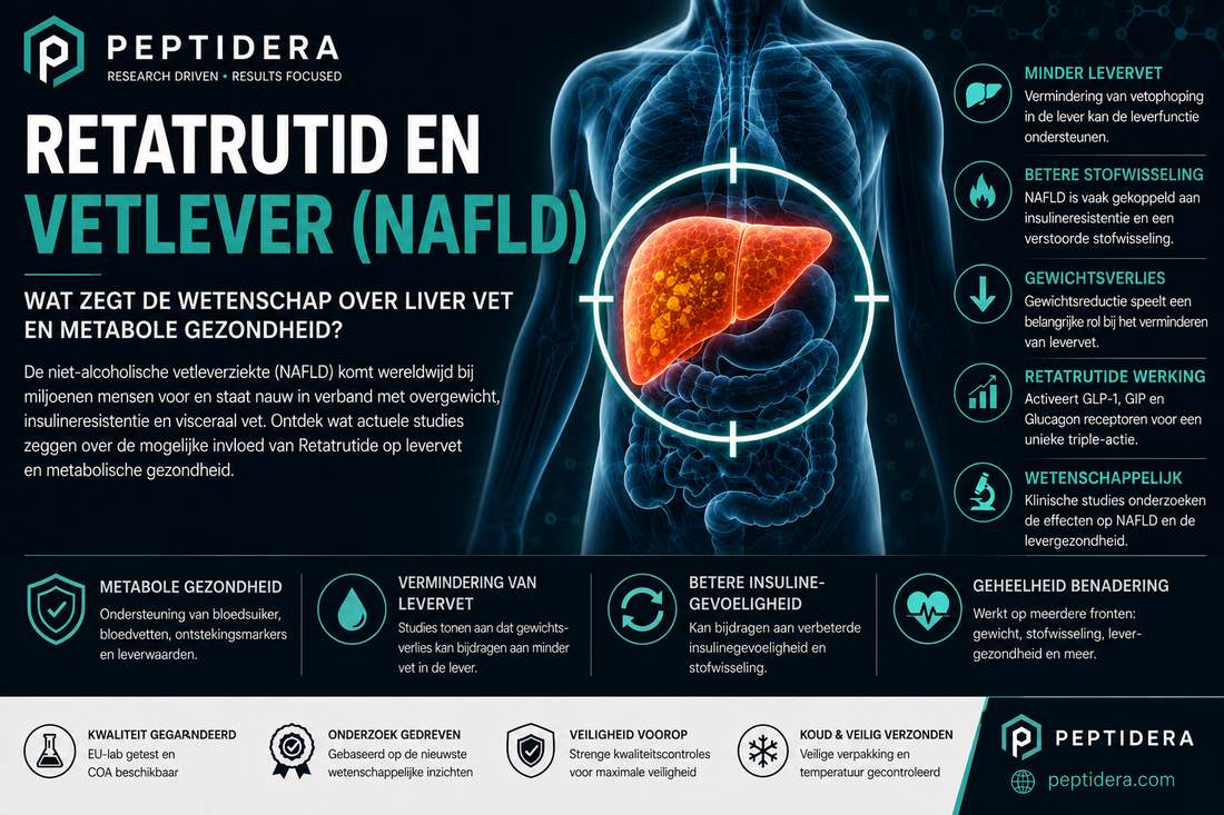 Retatrutide en Leververvetting (NAFLD) | Wetenschappelijk overzicht | Peptidera