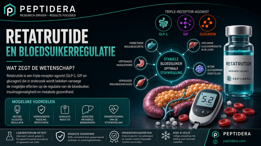 Retatrutide en Bloedsuikerregulatie | Wetenschappelijk overzicht | Peptidera