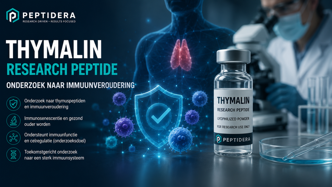 Thymalin Research Peptide | Onderzoek naar Immunosenescentie en Gezond Ouder Worden