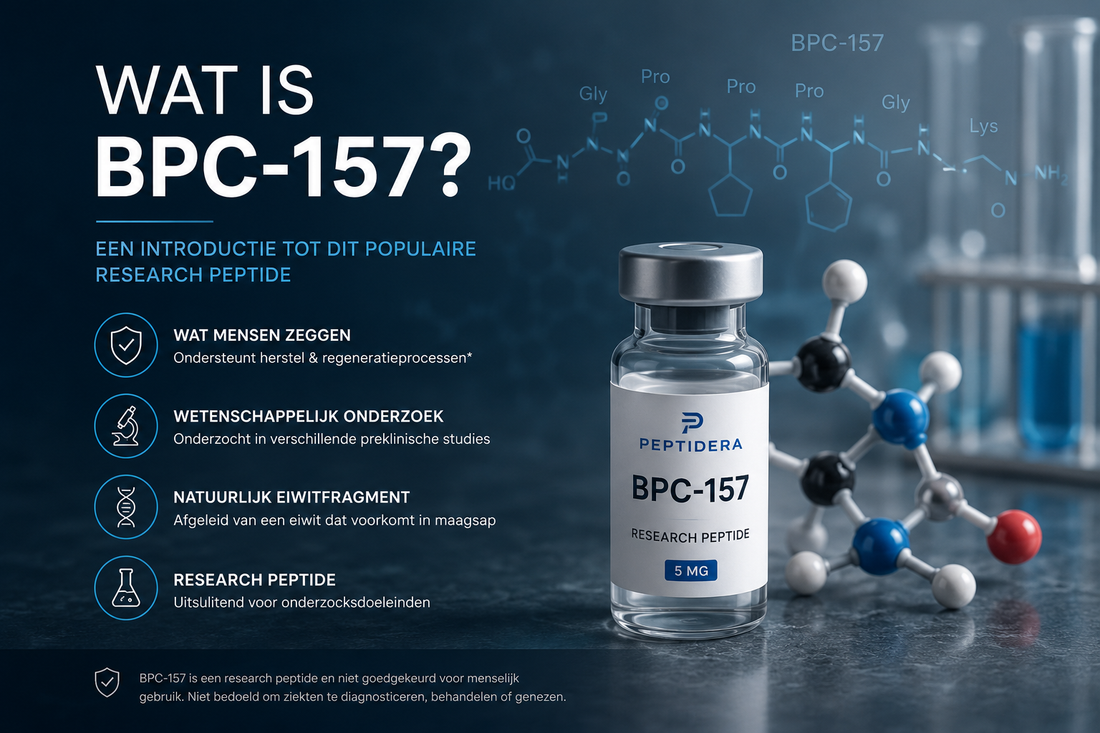 Wat is BPC-157? Een introductie tot dit populaire research peptide