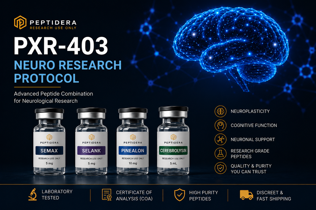 Neuro Research Protocol | Semax, Selank, Pinealon &amp; Cerebrolysin