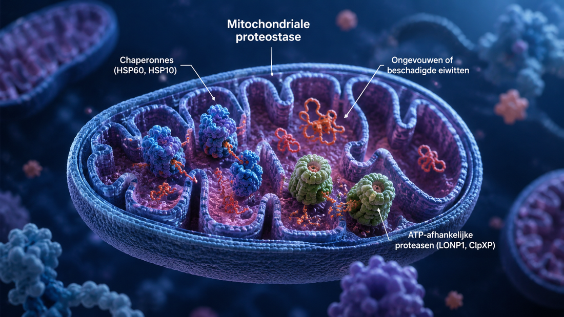 Mitochondriale proteostase: chaperonnes en proteasen