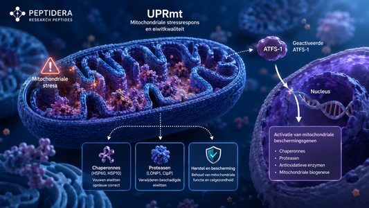 UPRmt: mitochondriale stressrespons en eiwitkwaliteit