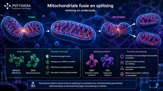 Mitochondriale fusie en splitsing: werking en onderzoek