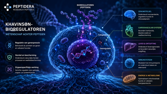 Khavinson-bioregulatoren | Wetenschap achter peptiden