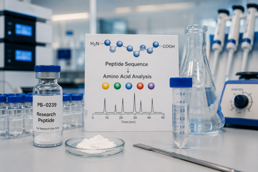 Aminozuuranalyse bij peptiden uitgelegd