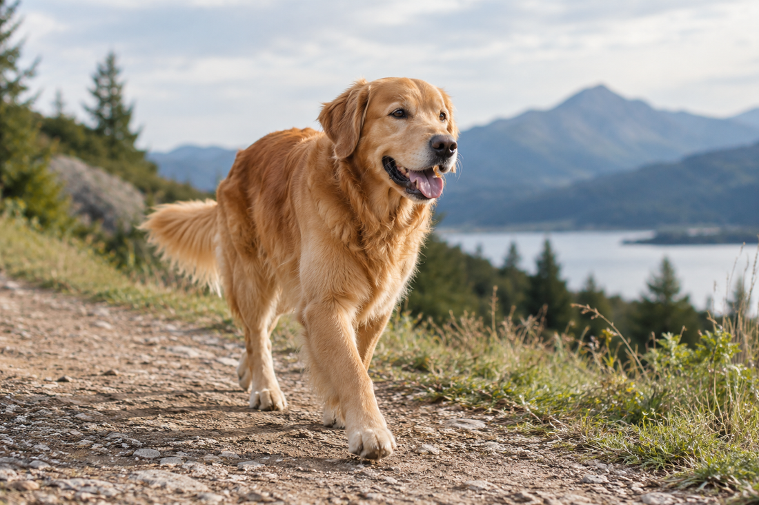 Illustratieve AI-afbeelding van een hond; geen foto uit het onderzoek