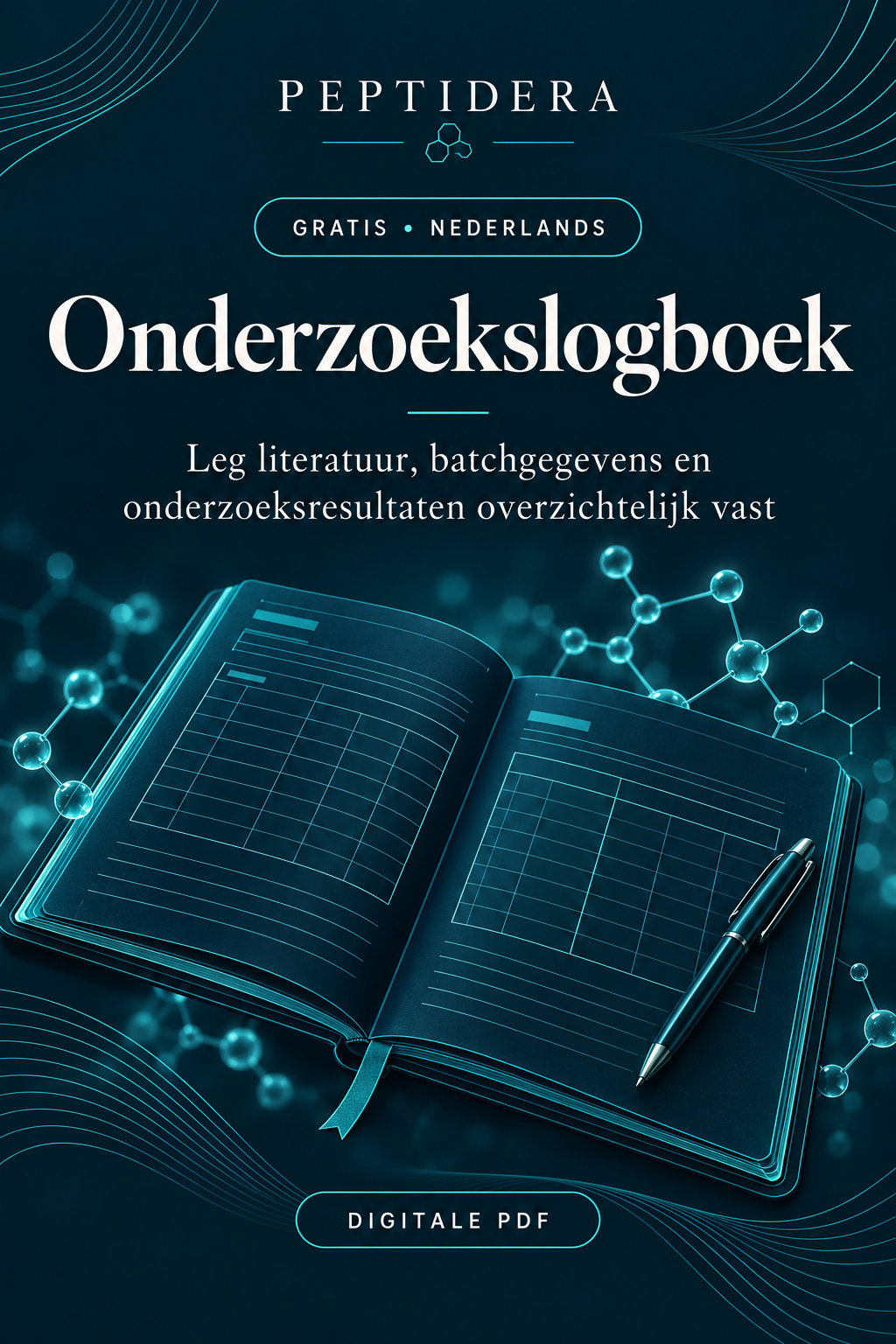 Peptidera Research Logbook - Free PDF
