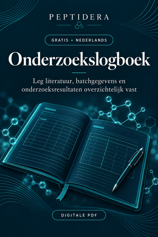 Peptidera Onderzoekslogboek — Gratis PDF